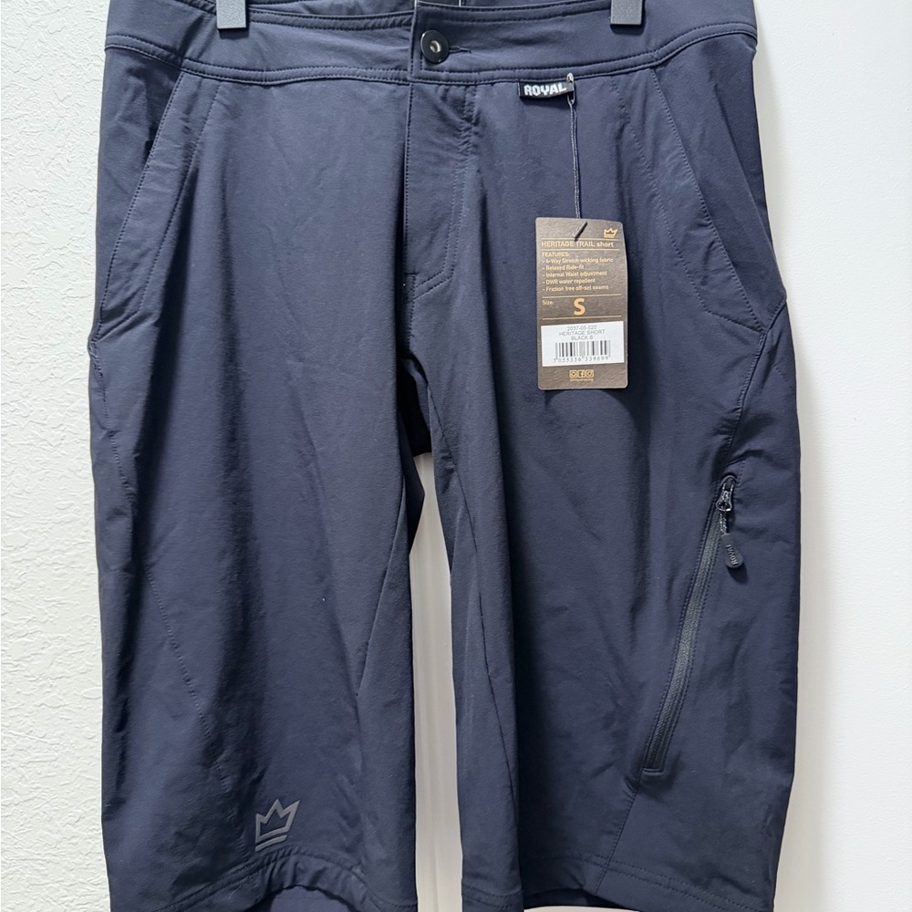 Royal Racing MTB Heritage Trail Shorts - Size Small Blue Athletic Streetwear NWT